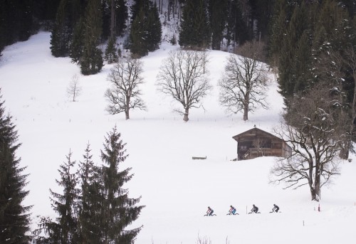 Des paysages typiques de l'Oberland Bernois... Photos courtesy of Snow Bike Festival – GSTAAD / Image by www.zooncronje.com