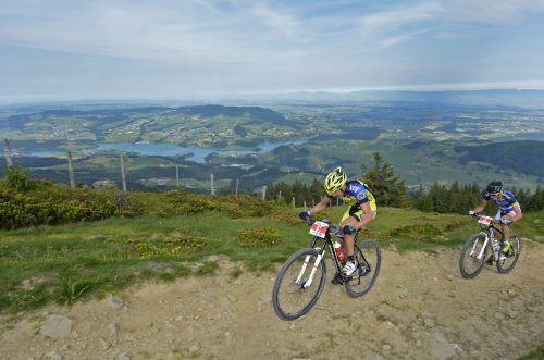 2. Lauf iXS swiss bike classic am Frigaz BerGiBike, von Fribourg nach Bulle, am Sonntag, 22. Juni 2014. Foto Martin Platter