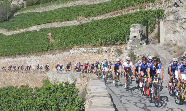 LA CYCLOSPORTIVE DES VINS DU VALAIS ALLIE CYCLISME ET ÉPICURISME